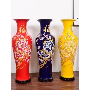 景德鎮陶瓷落地大花瓶（富貴滿堂）